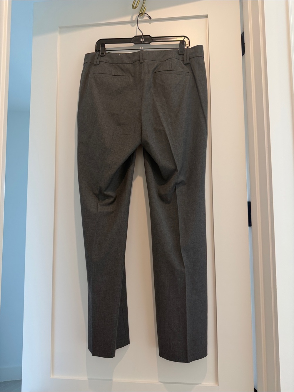 LOFT Gray Tailored Dress Pants - Picture 2 of 2